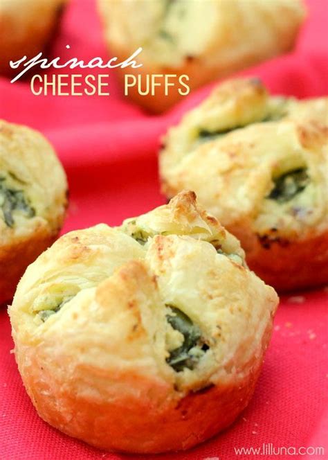 Spinach Puffs Recipe Spinach Cheese Puffs Puff Recipe Cheese