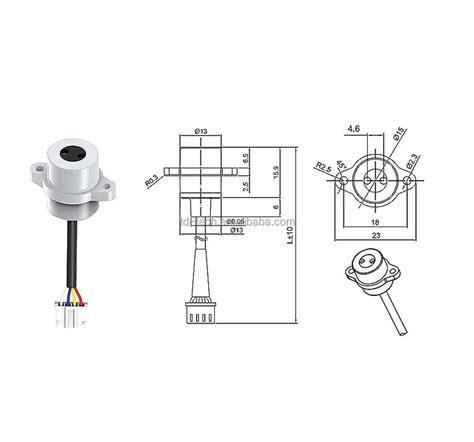 Taidacent 5v 15ma Contactless Water Level Switch Detector Separate Non Contact Infrared Optical