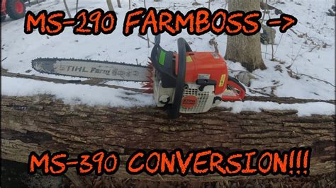 188 Stihl MS 290 FarmBoss To MS 390 Chainsaw Full Breakdown And