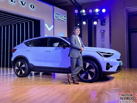 Volvo Unveils The C40 Recharge Electric SUV In India Launch Price