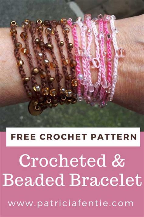 Easy Crocheted Bracelet Create ♥ Nurture ♥ Heal ♥