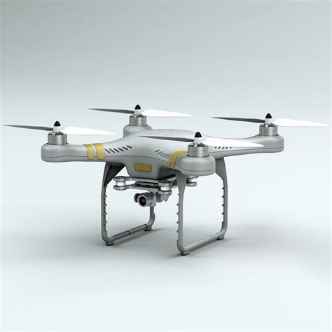 Phantom 3 Quadcopter Drone 3D Model $19 - .unknown .max - Free3D