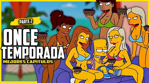 LOS SIMPSON Temporada 11 Resumenes De Series Cesar Andre YouTube