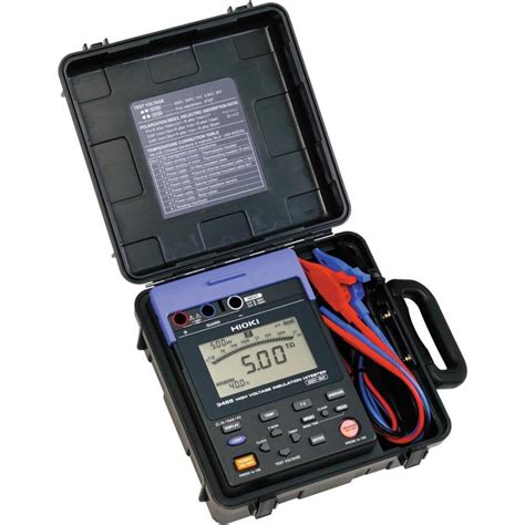 Hioki Digital Insulation Resistance Meter Ir3455 ציוד בדיקה ומכשירי מדידה