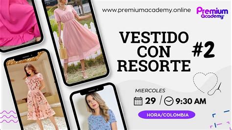 Vestido Con Resorte Isabel Villag Mez Youtube