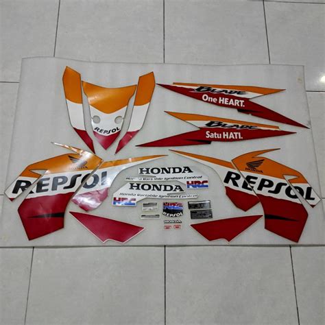 Jual Stiker Stripping Striping Decal Graphic Polet Honda Blade