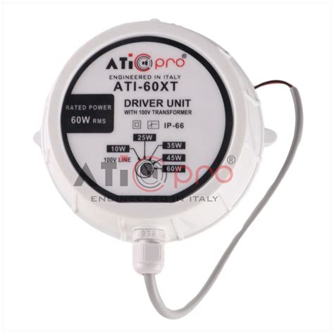 Pa Driver Unit 60 Watt Model Ati 60 Xt Compression Drivers