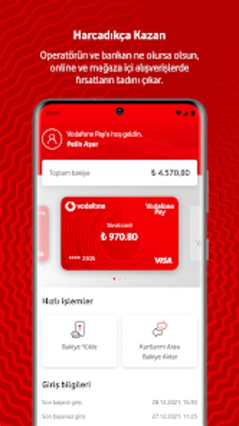 Android için Vodafone Pay İndir