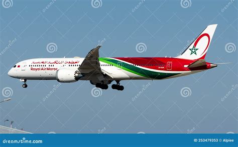 Cn Ram Royal Air Maroc Boeing Dreamliner Editorial Stock Photo