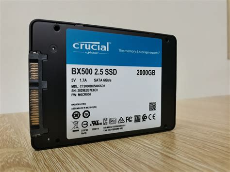 SSD Crucial BX500 3D NAND 2 5 Inch SATA III 2TB CT2000BX500SSD1 5sc Vn