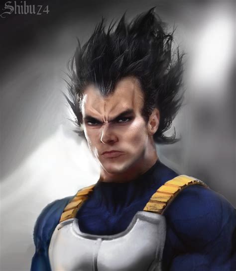 Artstation Vegeta Realistic Portrait