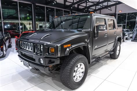 Used 2006 HUMMER H2 SUT RECENTLY INSTALLED MATTE BLACK WRAP! LOW MILES ...