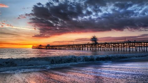 K Sunset Glow Trey Ratcliff Sunset Clouds Water K Sky