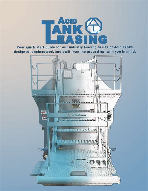 Acid Tank Leasing Acid Tank Leasing Safety Designed Quality Defined