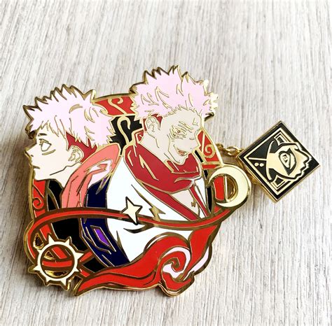 Jujutsu Kaisen Character Hard Enamel Pin Jjk Hard Enamel Pin Etsy