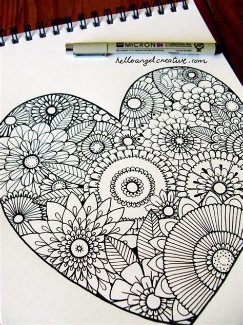 40 Absolutely Beautiful Zentangle Patterns For Many Uses Bored Art