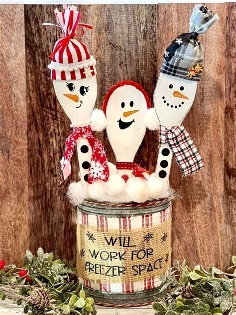 Pin By Tammie Mcmichael On Snowman Handmade Christmas Crafts