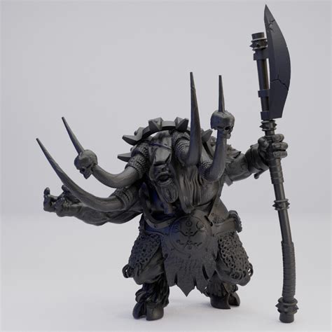 Hot Goblin Minotaur Bardiche