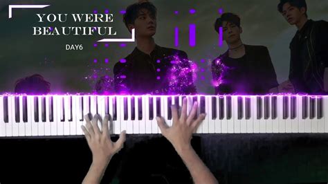 Day6 You Were Beautiful 예뻤어 Piano Youtube