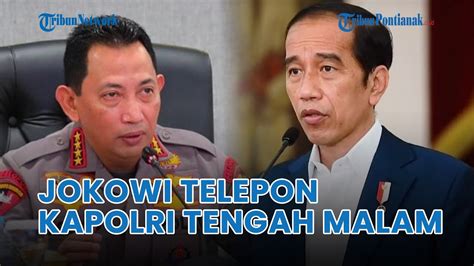 Jokowi Telepon Kapolri Tengah Malam Soal Konflik Rempang Sebut