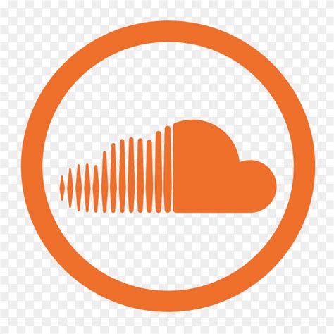 Popular social media Soundcloud logo on transparent PNG - Similar PNG