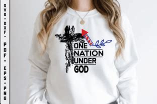 One Nation Under God Svg Graphic By Azayra Creative Fabrica