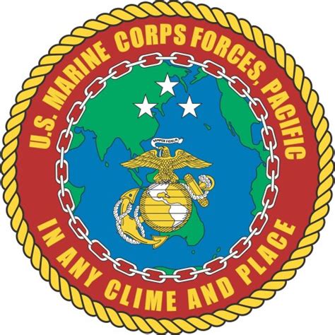 Seal Of The United States Marine Corps Forces Vector Image