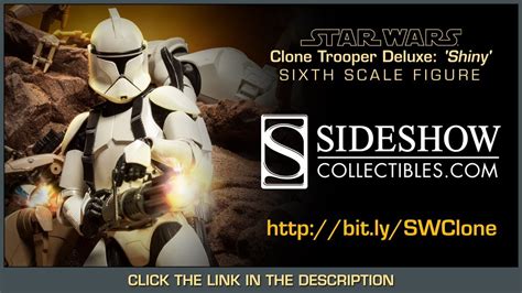 Star Wars Sideshow Collectibles Shiny Clone Trooper Deluxe 16 Scale