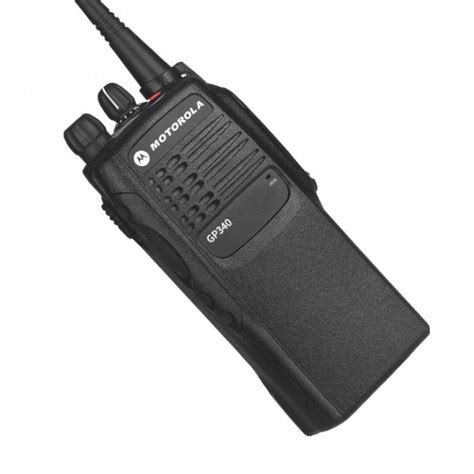 Motorola Gp340 Two Way Radio Uhf Vhf Transceiver Interphone Walkie Talkie