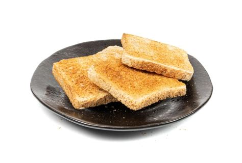 Premium Photo Bread Toasts Isolated Toasted Sandwich Square Slices