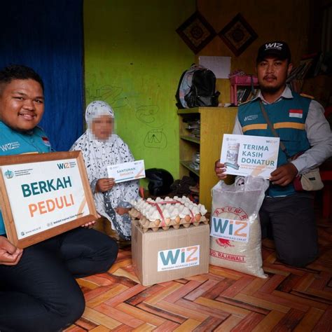 Tebar Sembako Wahdah Inspirasi Zakat Gerai Nunukan Bawa Kebahagiaan Di