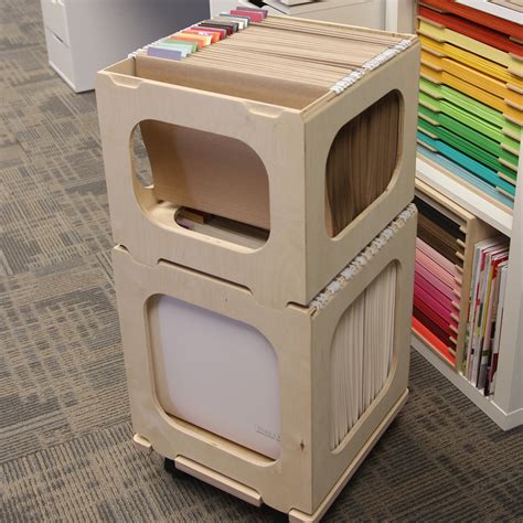 Paper Crate File Folder Crate Stamp N Storage