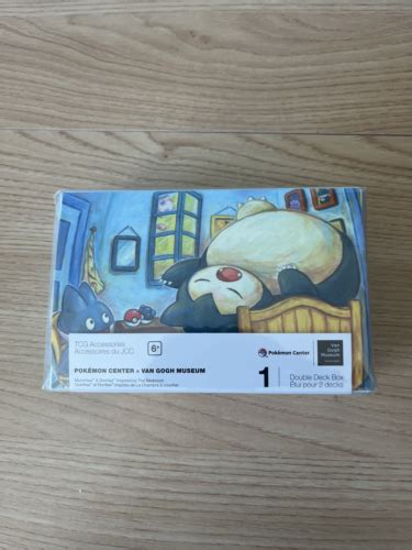 Pokémon Center Van Gogh Museum Munchlax and Snorlax Inspired by The