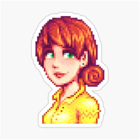"Blushing Penny - Stardew Valley" Sticker for Sale by bwanly | Redbubble