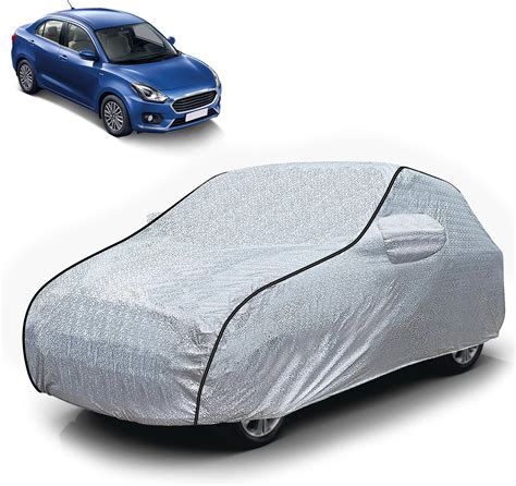 Fabtec Heavy Duty Car Cover For Maruti Dzire 2017 2024 With Mirror