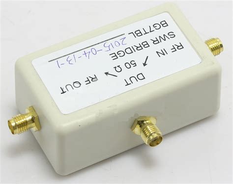 Rf Bridge And Db To Db Attenuator Mhz Mhz Vna Return Loss