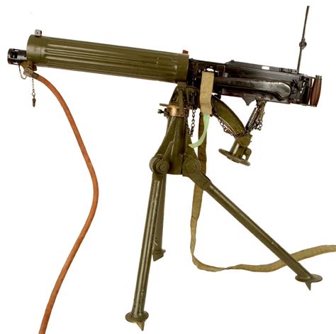 Old Specification Deactivated First World War Vickers Machine Gun Allied Deactivated Guns