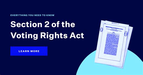 Section 2 Of The Voting Rights Act Democracy Docket