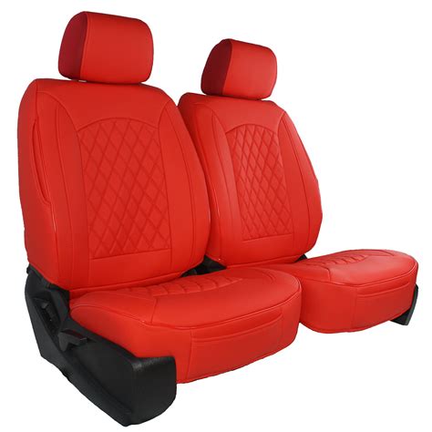 Semi Custom Leatherette Diamond Seat Covers Premium Quality