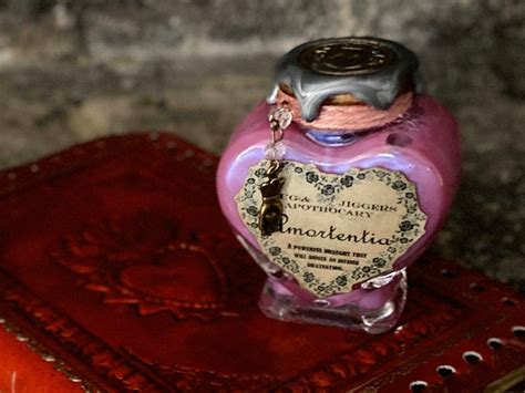 Vintage Harry Potter Illustration Love Potion Amortentia Digital Art