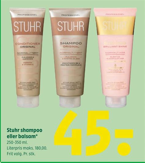 Stuhr Shampoo Eller Balsam Tilbud Hos Coop 365