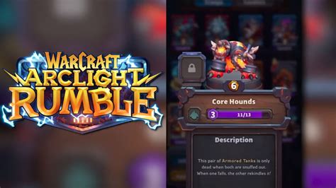 Core Hounds HellHades Warcraft Rumble