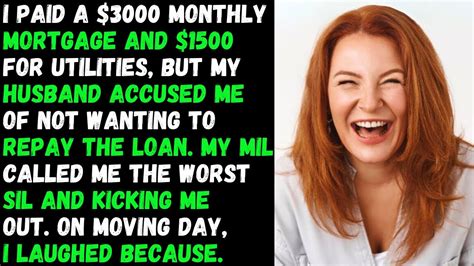 I Paid 3k Monthly Mortgage On The House But My Husband Accused Me Of Not Wanting To Repay The