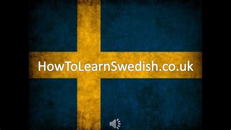 How To Learn Swedish Months Youtube