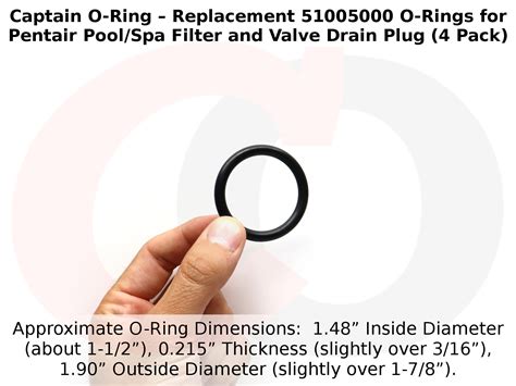 Captain O Ring Replacement O Rings For Pentair Pool Spa