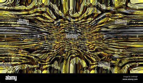 Abstract Hand Drawing Leopard Animal Skin Shapes With Psychedelic