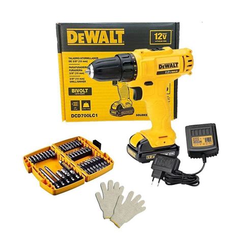 Parafusadeira E Furadeira Dewalt 12v Black Friday Pontofrio