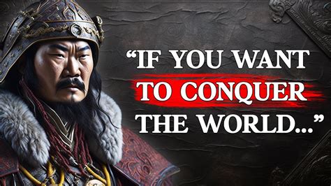 Genghis Khan S Life Lessons To Strengthen Weak Character YouTube