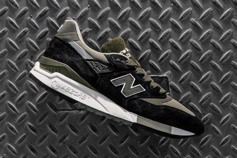 New Balance 998 Made In USA (Black/Olive) - Releases