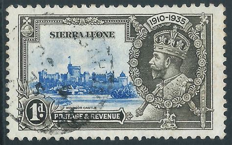 Sierra Leone Sc D Used Africa Sierra Leone General Issue